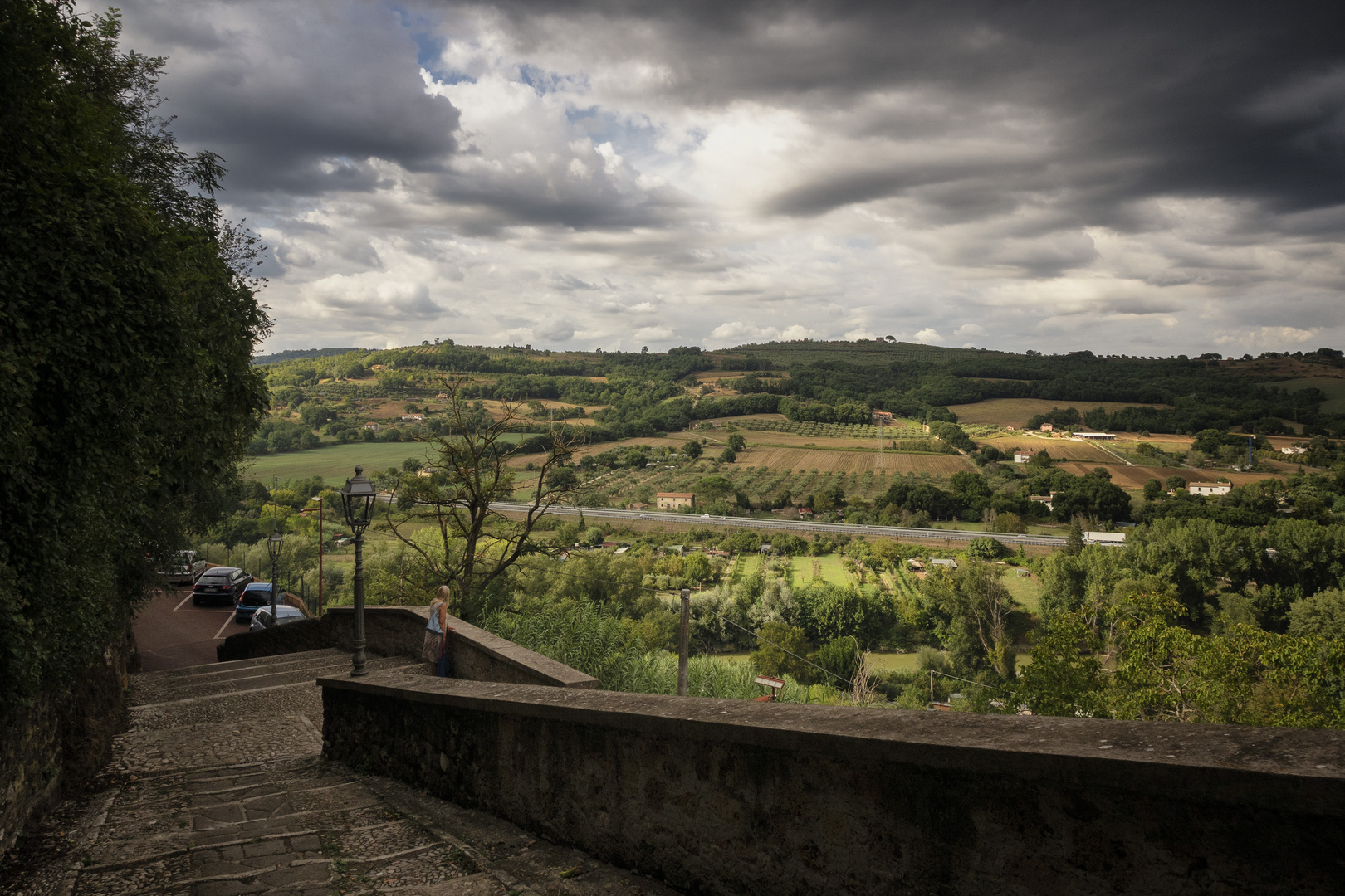 Nuvole sulla Tuscia