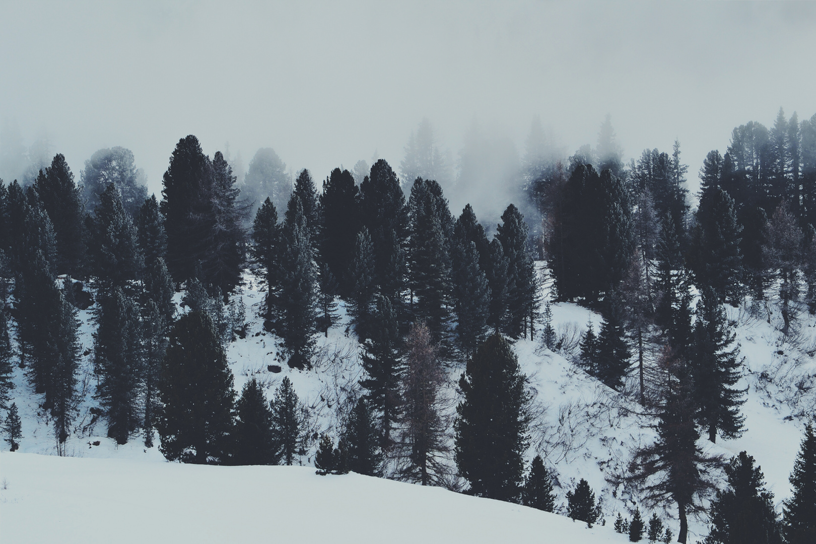 Nuvole tra le Dolomiti