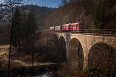 NWE T3 auf dem Ilfelder Viadukt