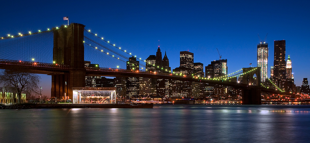 N.Y. [8] - Brooklyn Bridge @ Night