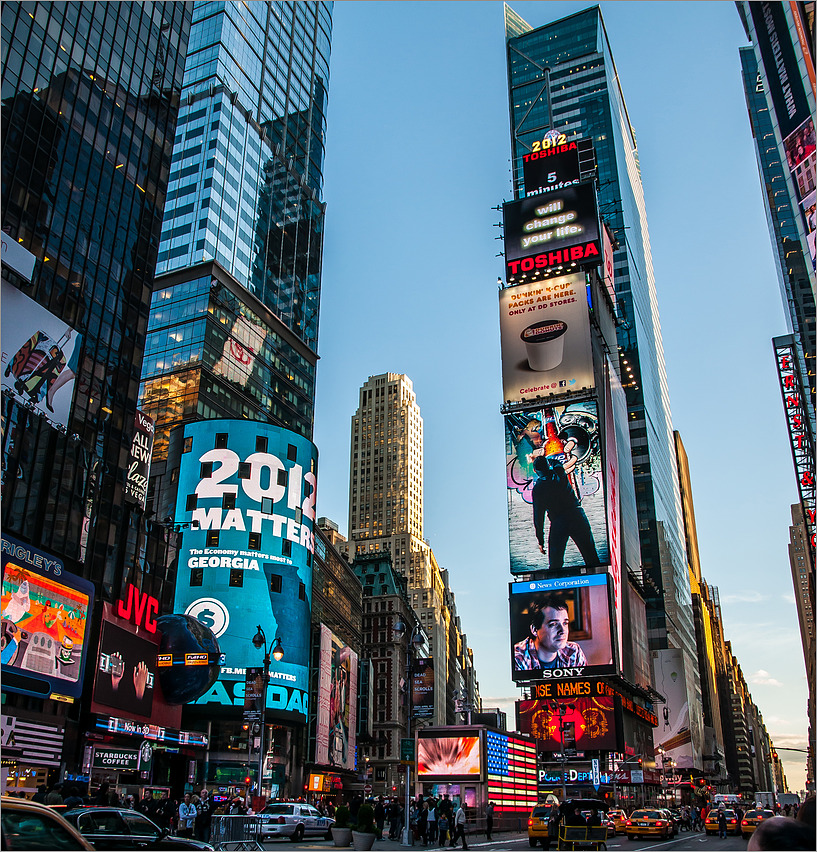 N.Y. [94a] - Times Square zur Blauen Stunde (Reloaded)