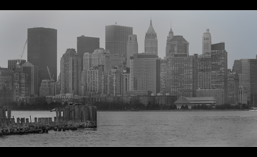 ~ NY black and white scrapers  ~