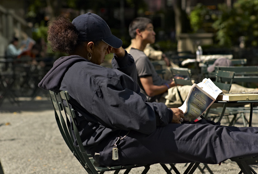 NY Bryant Park 9 Uhr