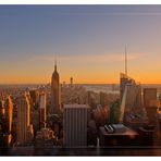 NY- Skyline sunset