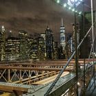 NY von der Brooklyn Bridge