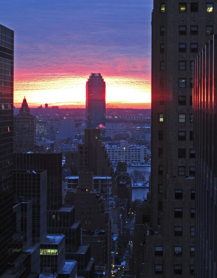 NY Winter Morning Sun