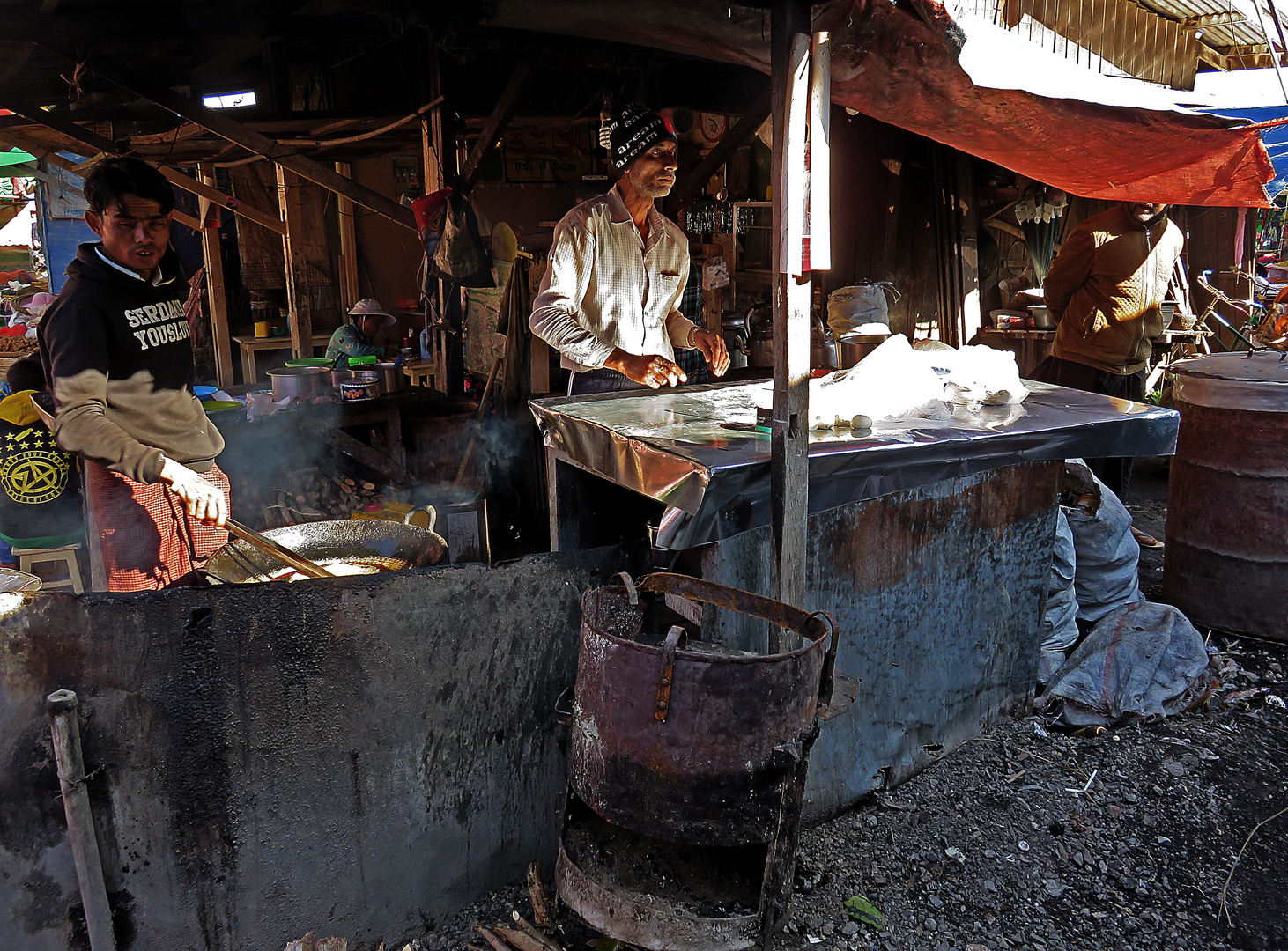 Nyaung Shwe Market, Myanmar