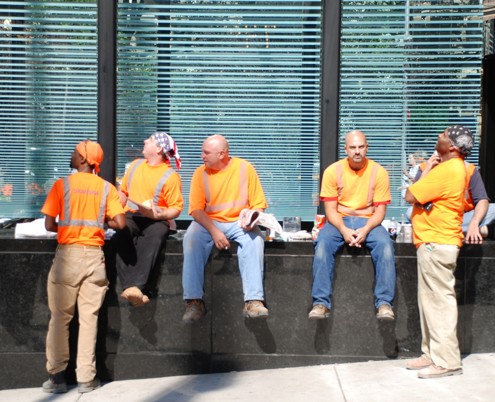 NYC 5: Workers at Lunch
