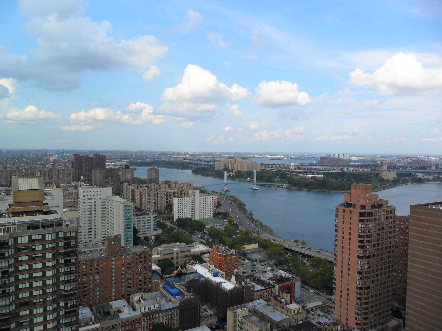 NYC Blick auf den East River