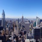 NYC, Blick nach Süden vom Top of the Rock - Rockefeller Center