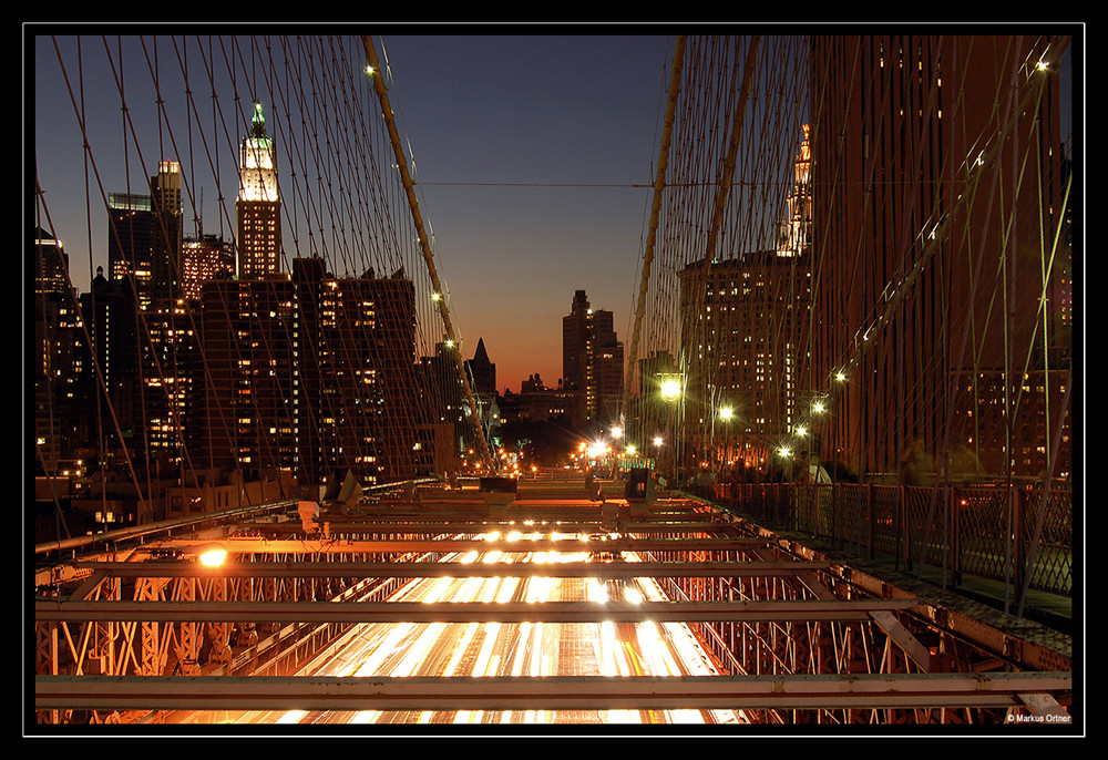 NYC - Brooklyn Bridge - September 2008