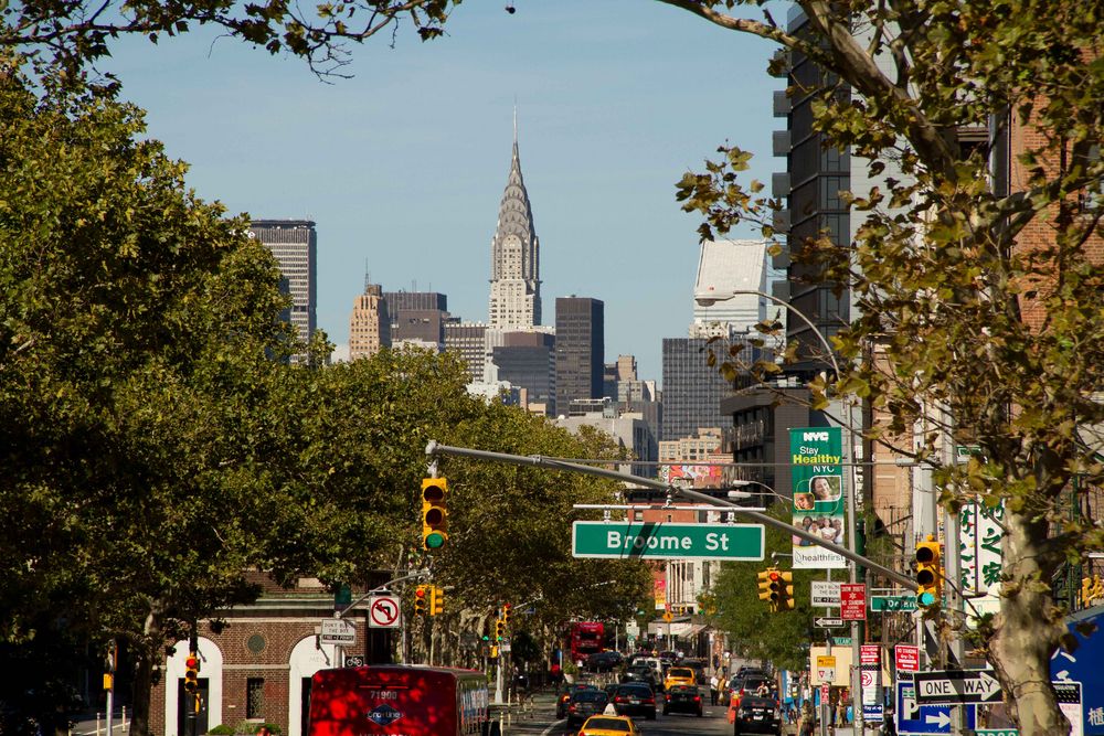 NYC Broome Str. & Chrysler Building