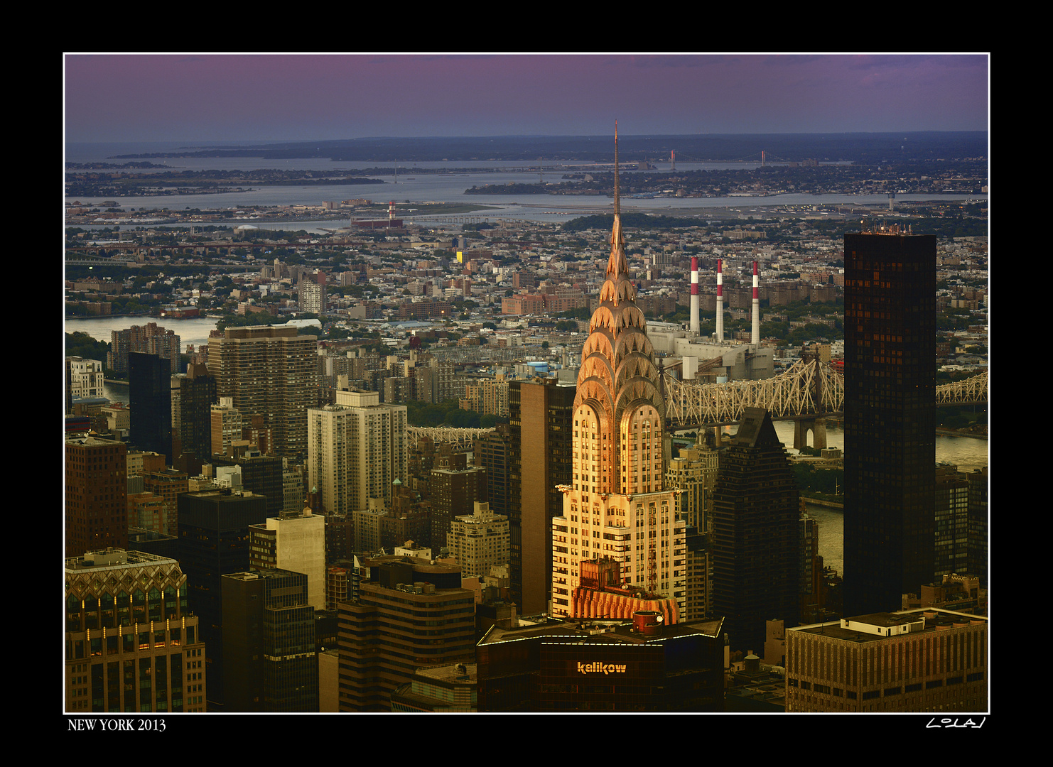 NYC, Chrysler Building from Empire State