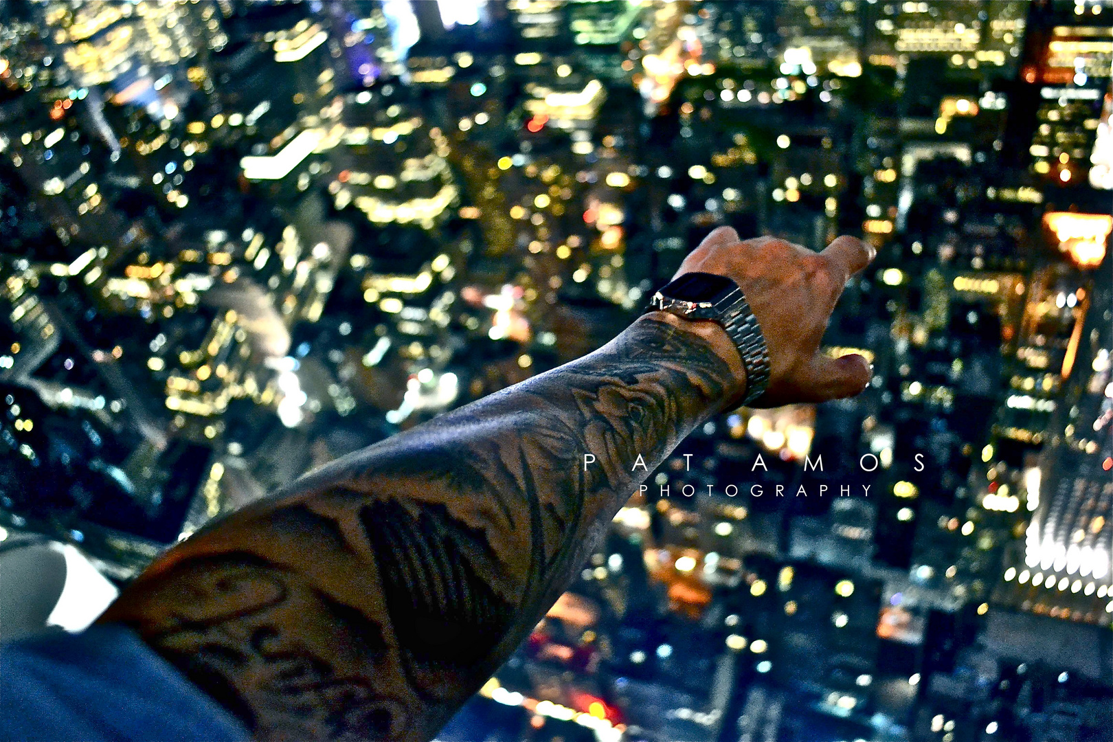 NYC Empire State / Tattoo Arm / Rooftop