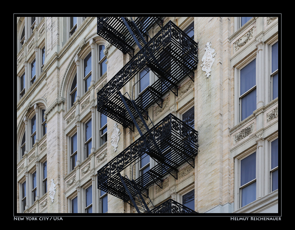 NYC Facades VIII, Manhattan, New York City / USA