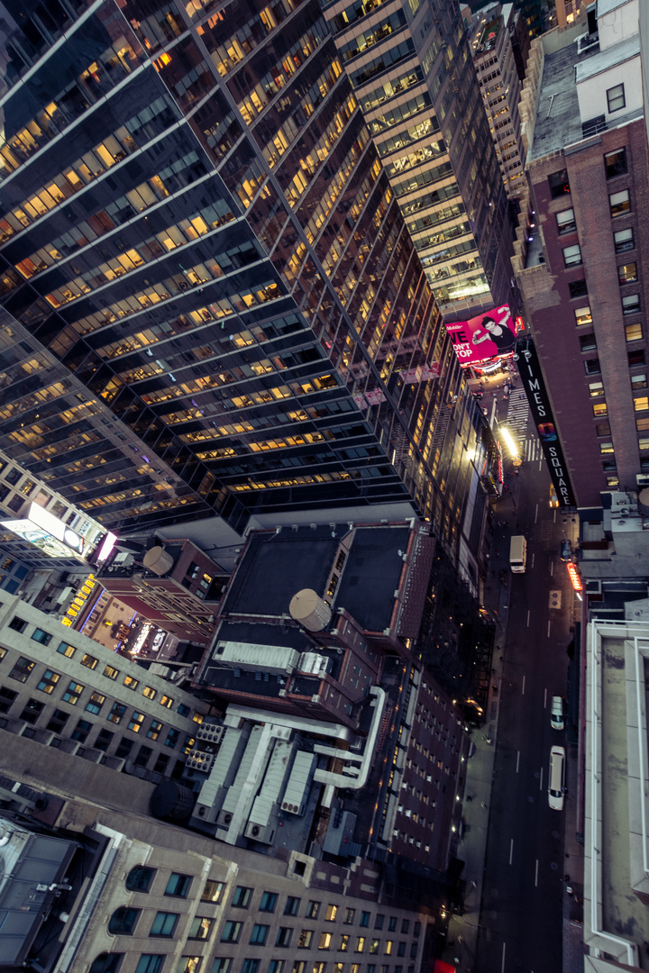 NYC, Hampton Inn rooftop 