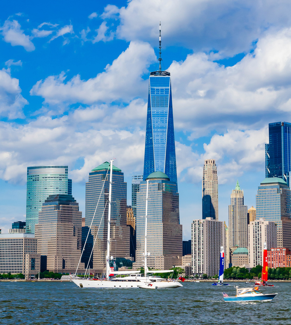 NYC Harbor Race Watching Sail GP