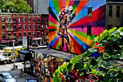 NYC High Line Park - "Kunst am Bau..."