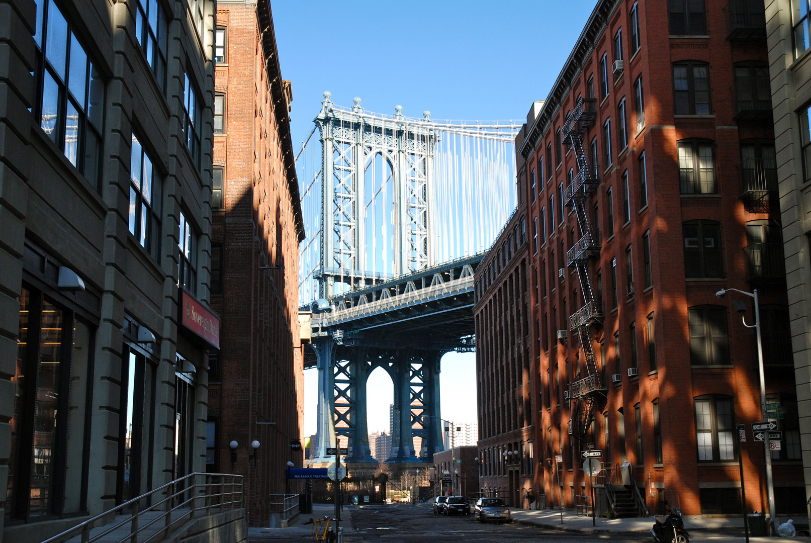 NYC Manhattan Bridge from Brooklyn