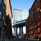 NYC Manhattan Bridge from Brooklyn