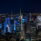 NYC Manhatten Skyline bei Nacht 2012 die zweite