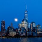 NYC - nächtlicher Blick auf die Stadt, die niemals schläft