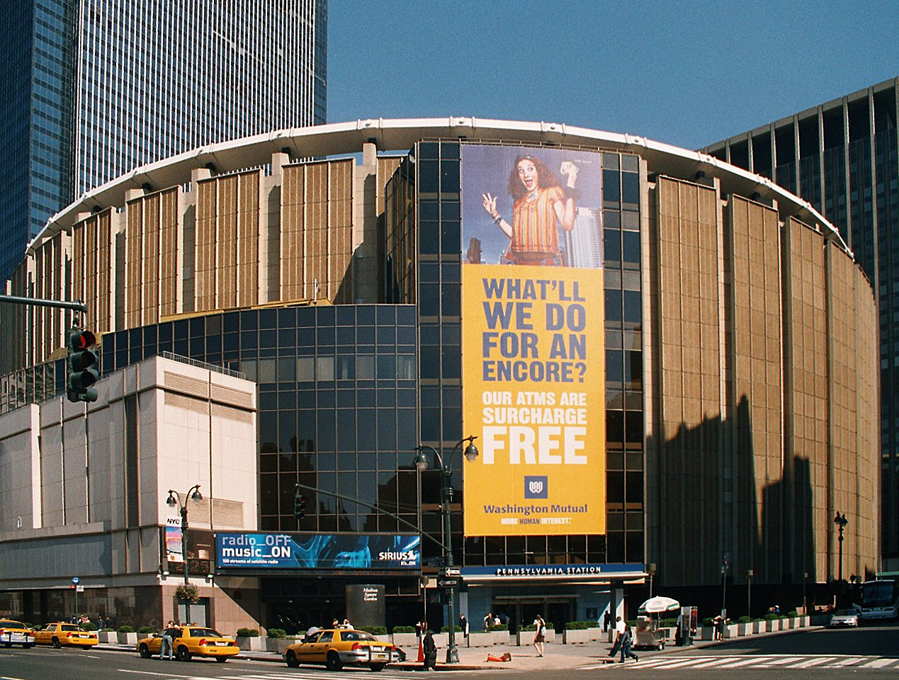 NYC: Oben Arena, unten Bahnhof