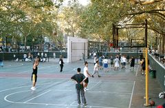 NYC: Öffentlicher Sportplatz in Chinatown