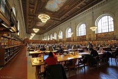 NYC Public Library Research Room