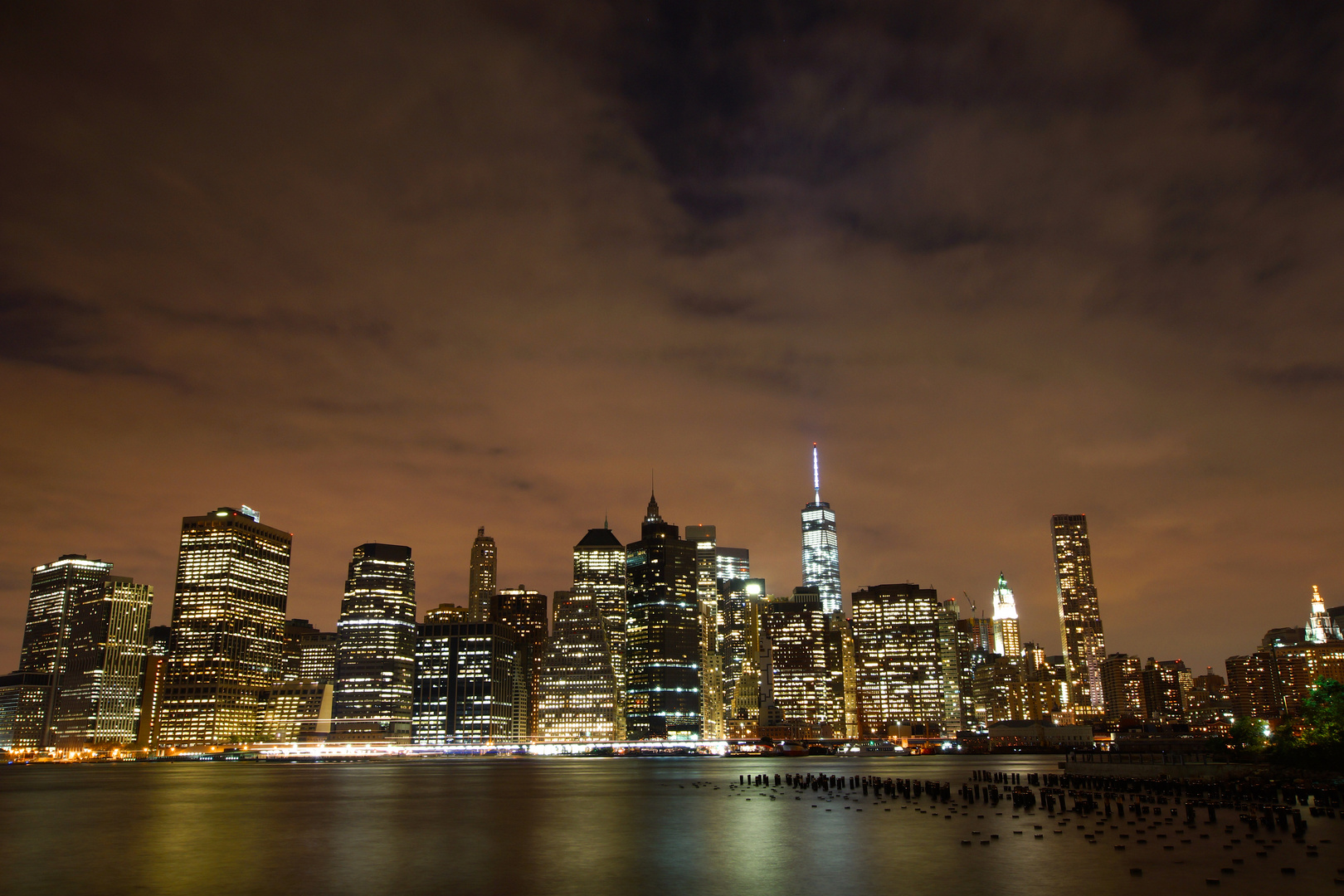 NYC Skyline by Night