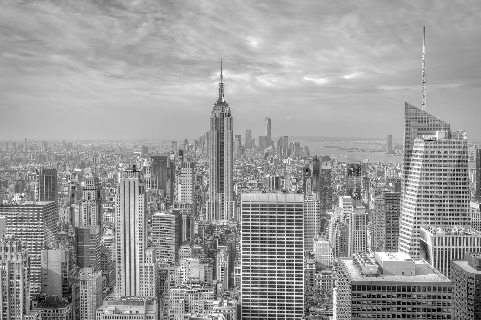 NYC Skyline HDR aus 5 Aufnahmen