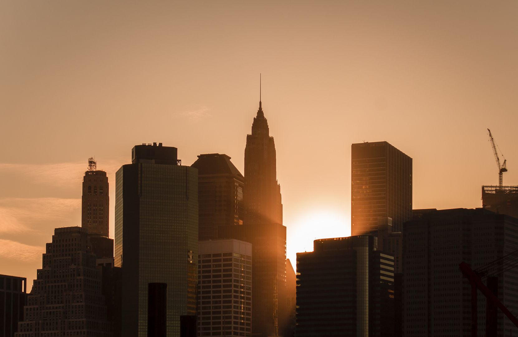 NYC Skyline Sunset