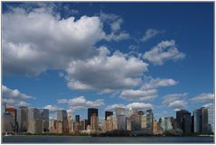 NYC Skyline vom Hudson aus