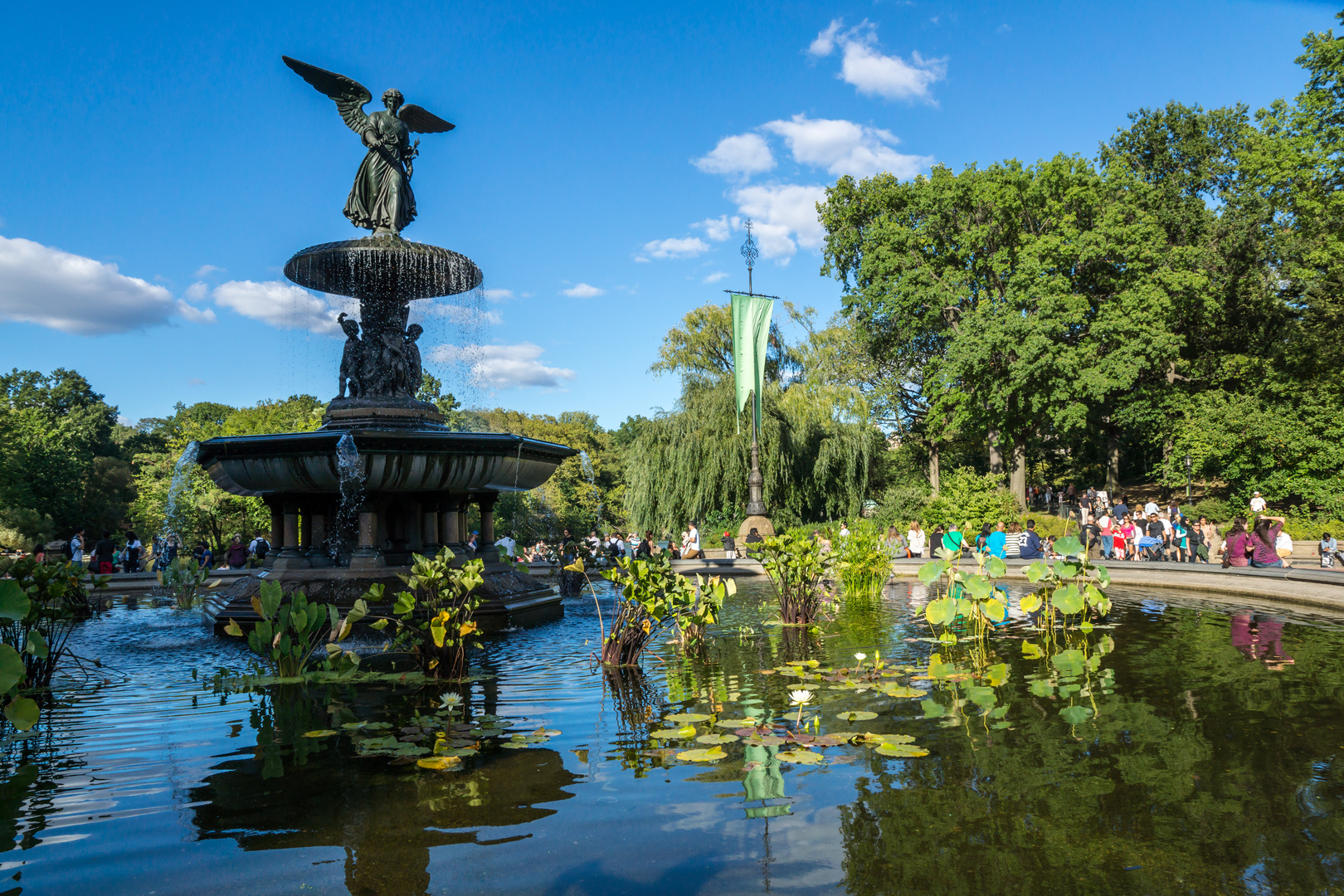 NYC Springbrunnen im Central Park
