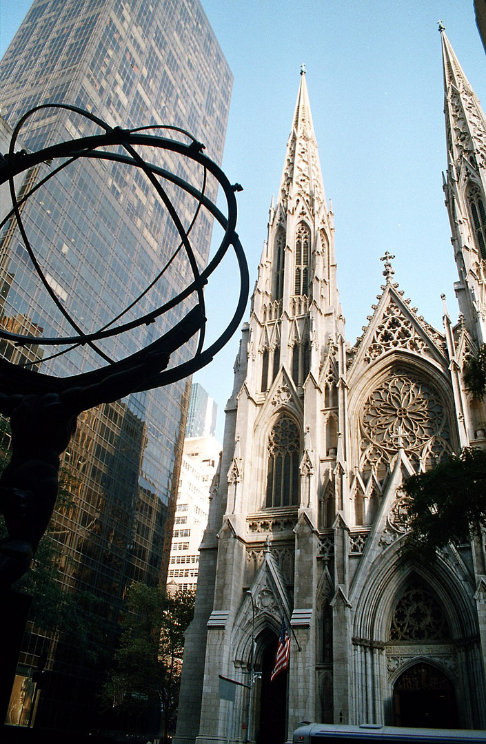 NYC: St. Patrick's Cathedral und Olympic Tower