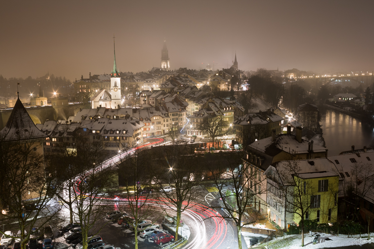 Nydeggstalden by Night