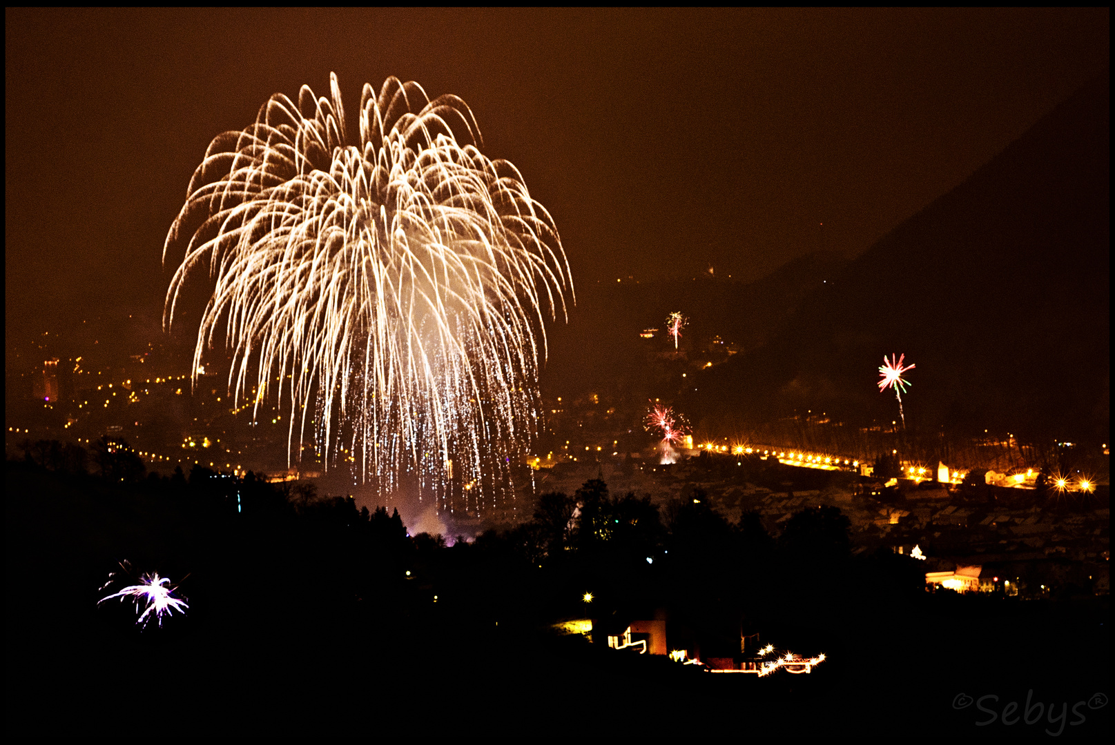 NYE Fireworks Brasov