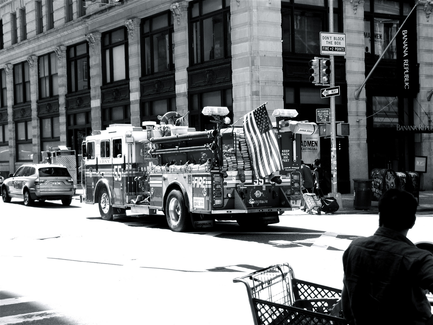 NYFD in SoHo New York