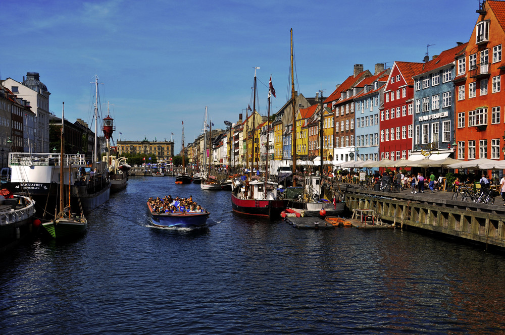 Nyhavn - Der alte Hafen von Kopenhagen