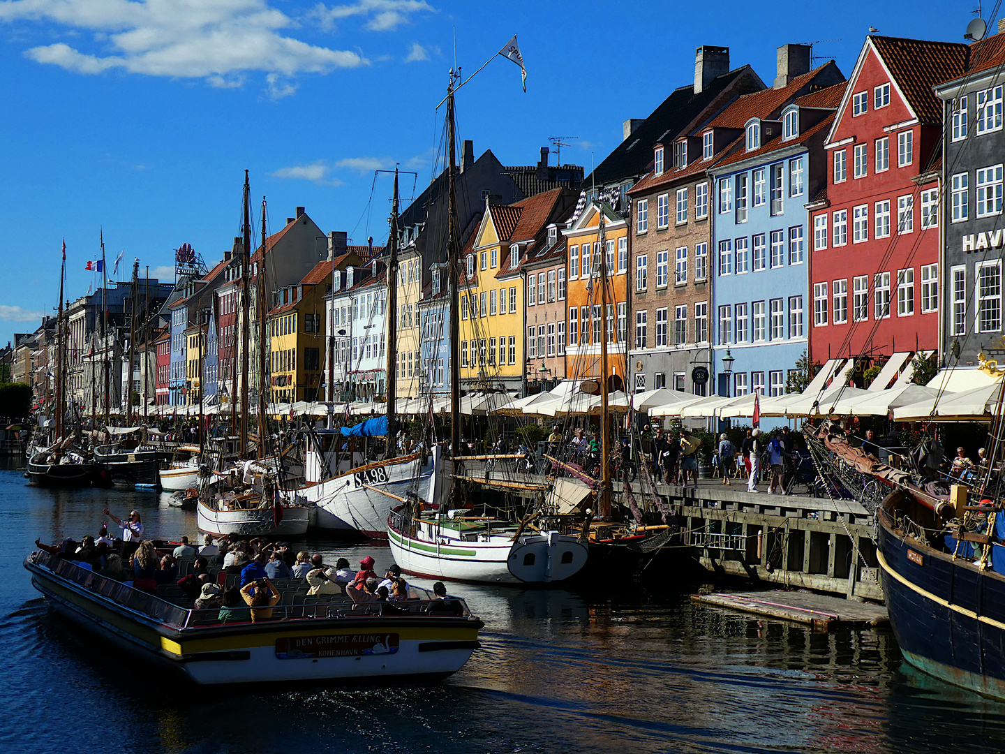 Nyhavn in Kopenhagen