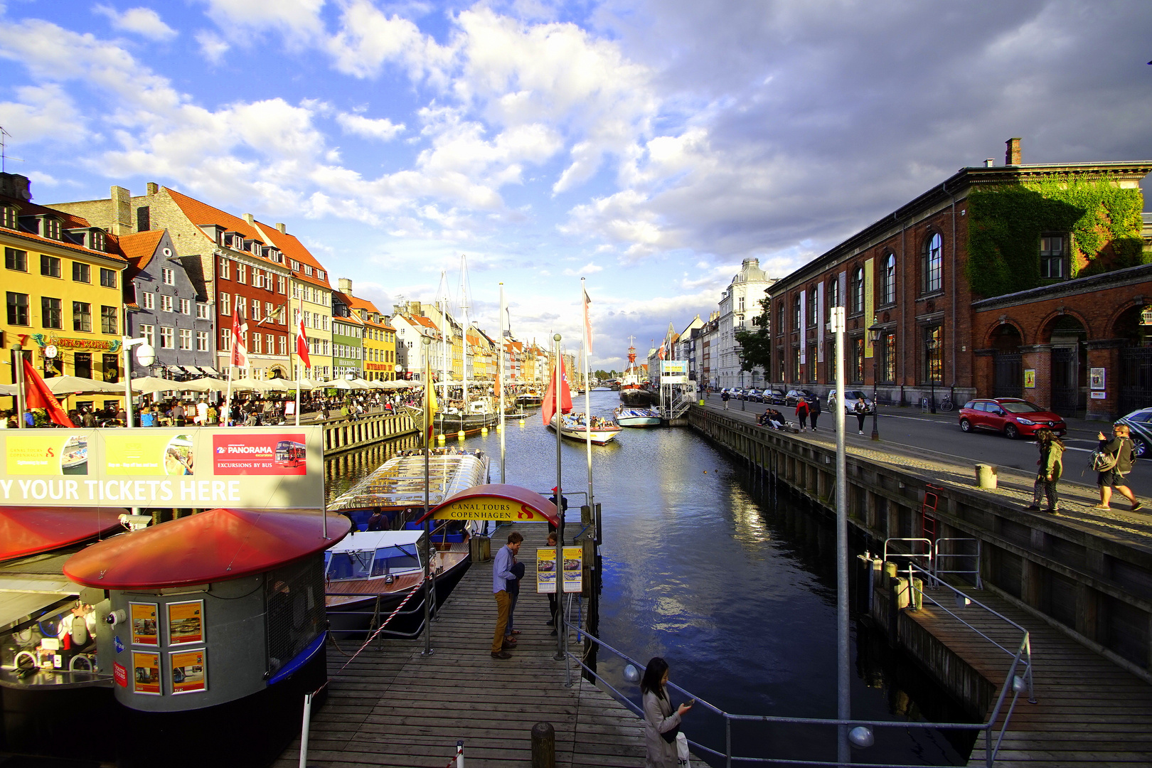 Nyhavn Kopenhagen, Giebelhäuser, Kneipenviertel