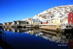 Nyksund im Spiegel