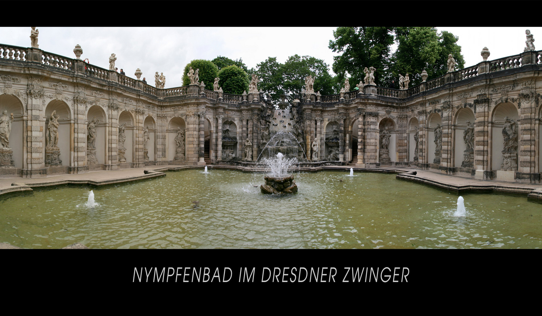 Nympfenbad im Dresdner Zwinger