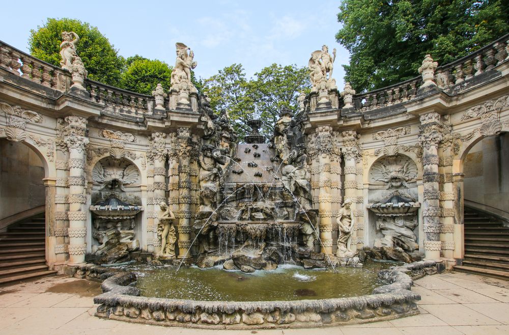 Nymphenbad im Dresdner Zwinger