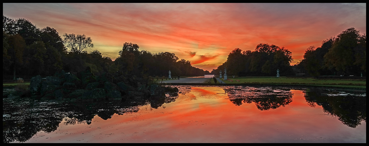 Nymphenburg brennt