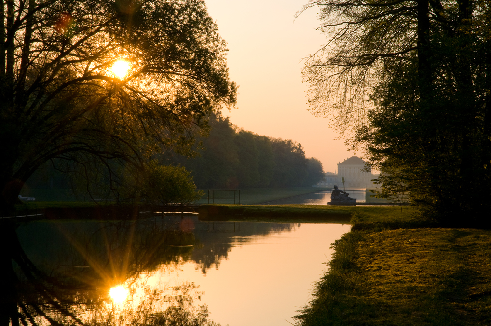 Nymphenburg um 6:47 Uhr