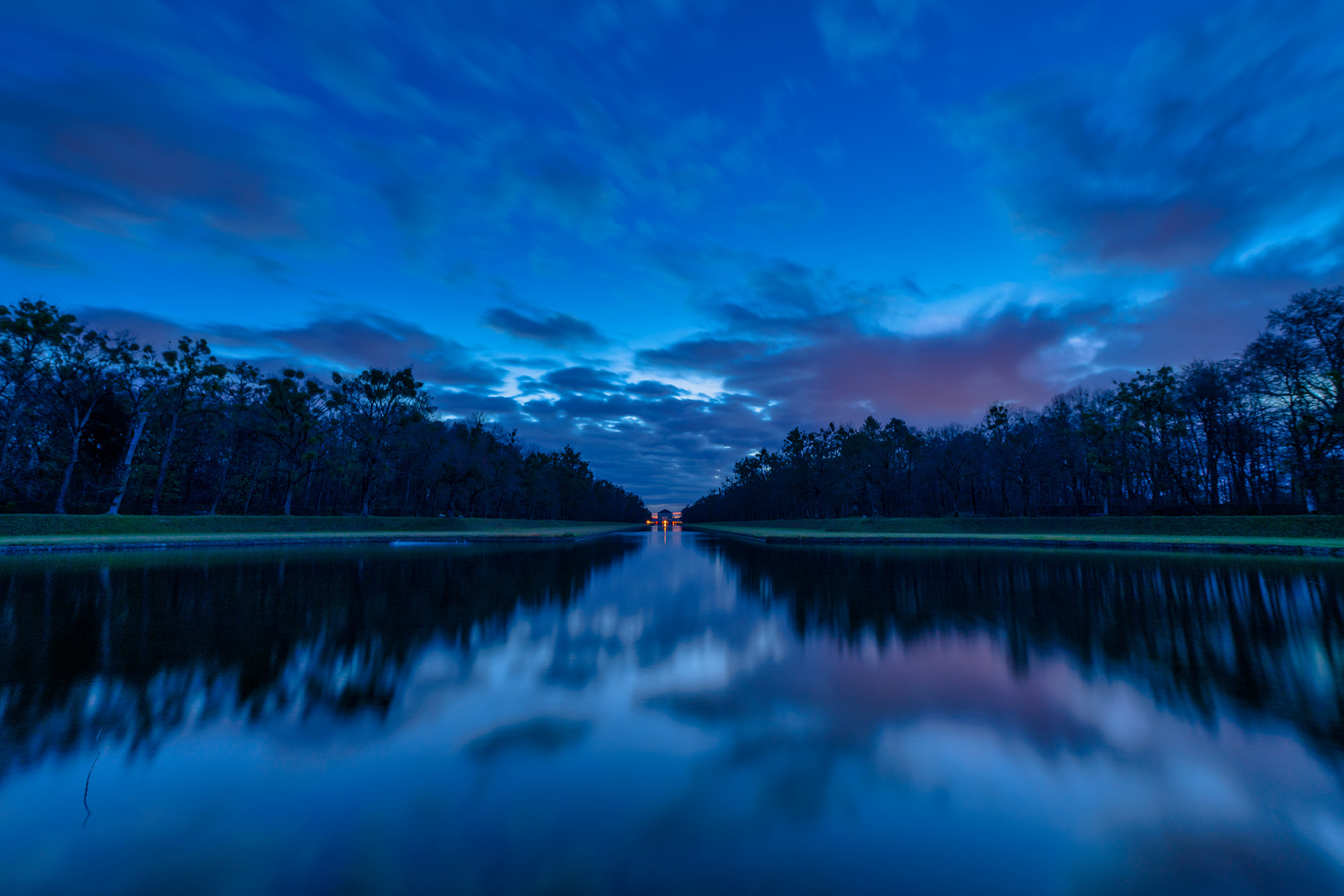 Nymphenburg zur blauen Stunde