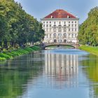 Nymphenburger Kanal zum Schloss