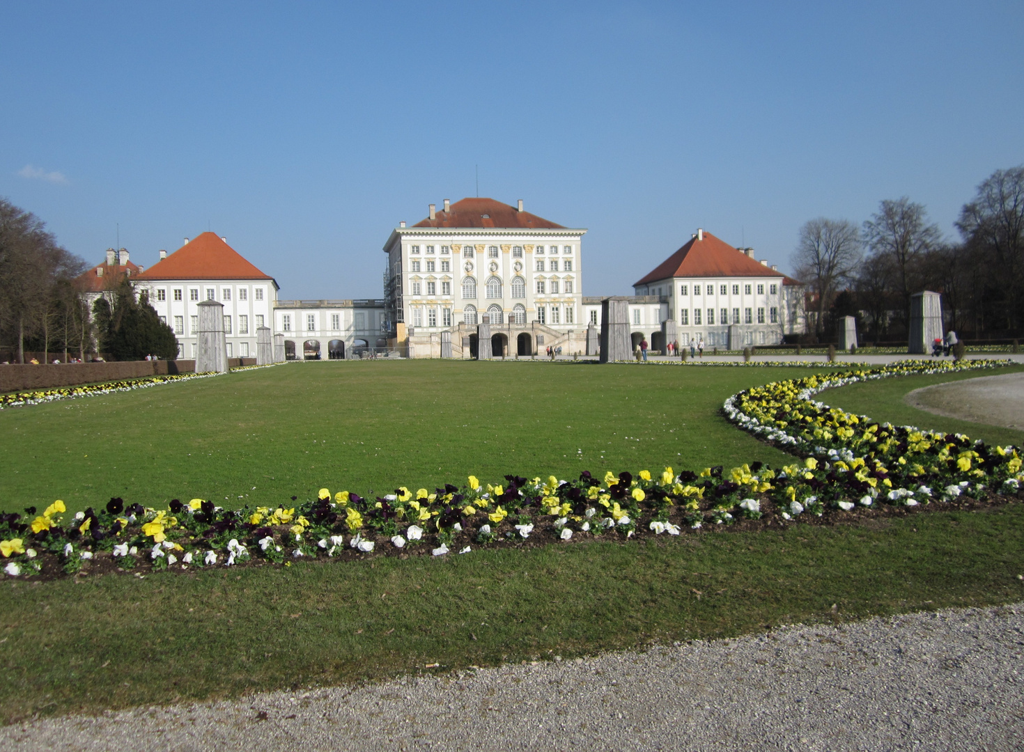 Nymphenburger Schloßpark erwacht