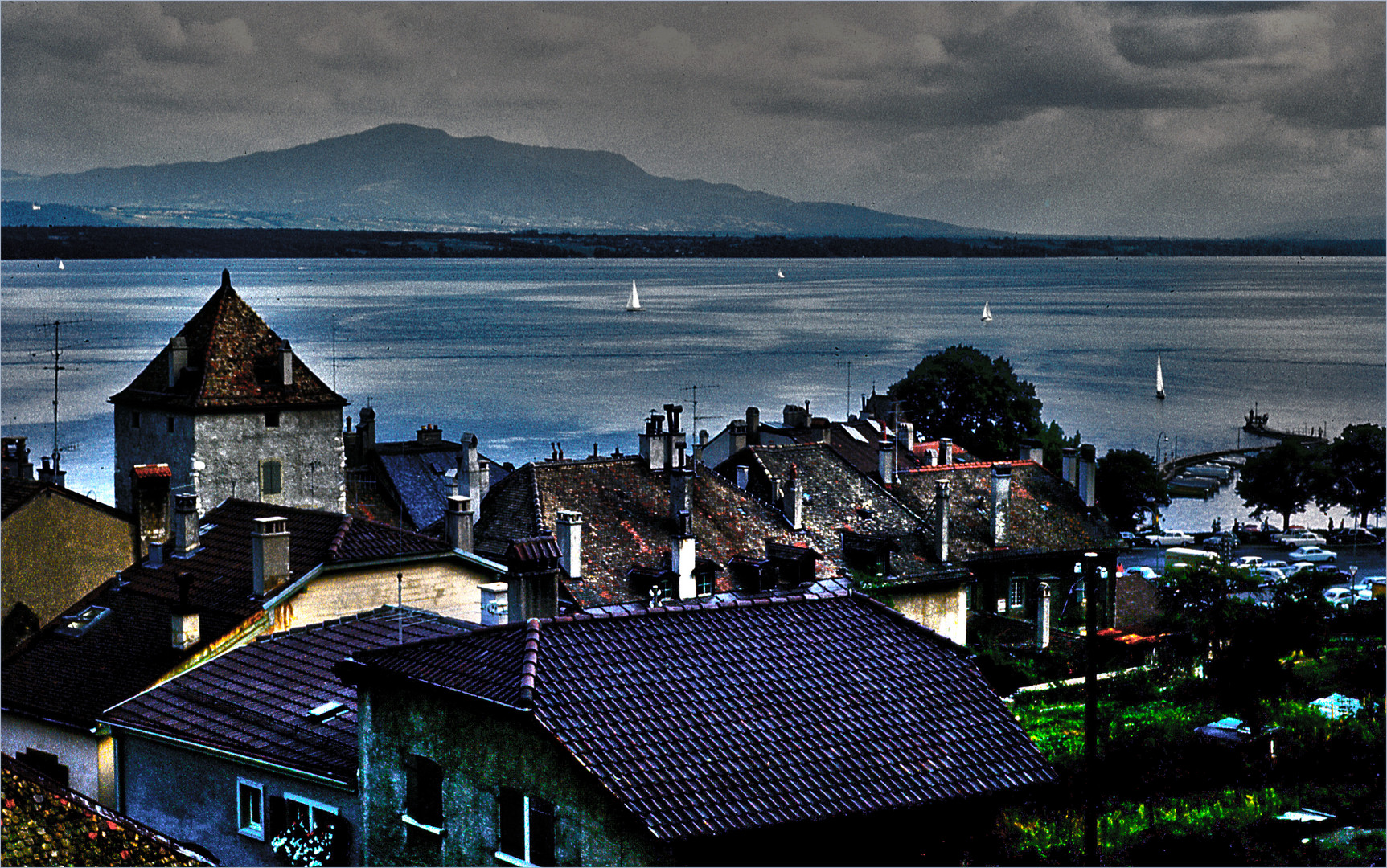 Nyon Lake Geneva-1HDR